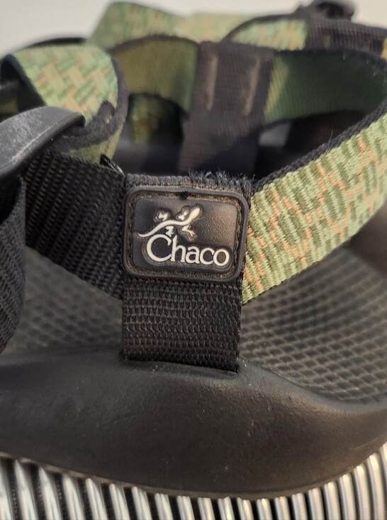 CHACO LIME GREEN HIKING SANDALS SZ 11 main image 5